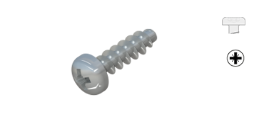             Vis pour plastiques
      ,             Vis à tête cylindrique bombée avec empreinte cruciforme-Z
      , WN1412, STP22A