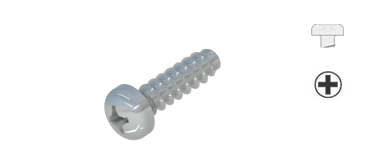             Vis pour plastiques
      ,             Vis à tête cylindrique bombée avec empreinte cruciforme H
      , WN5412, STP32