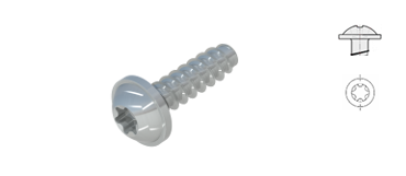             Screws for Plastic
      ,             Washer head with TX-drive
      , WN5451 / WN1451, STP38